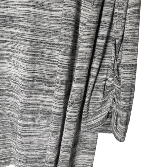 Apt. 9 Gray Open Front Cardigan 3/4 Sleeve Women's Size XL - Picture 8 of 14